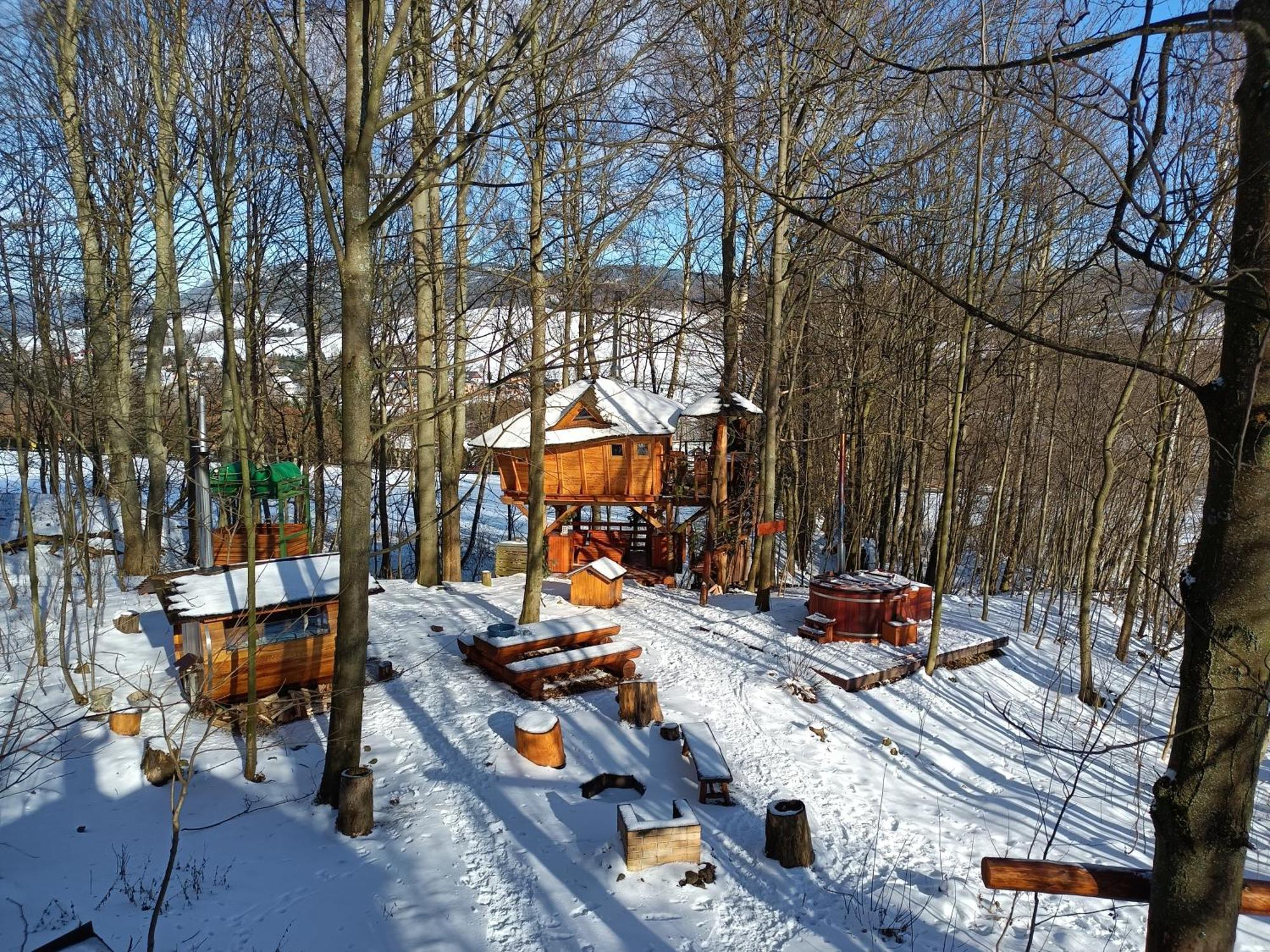 Hotel Treehous Sneznik S Wellness Dolní Morava Exterior foto